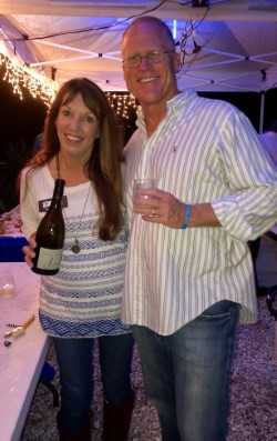 eric and mary ellen pfeifer volunteering at SCCF 2018
wines in the wild on sanibel island Sanibel Real Estate